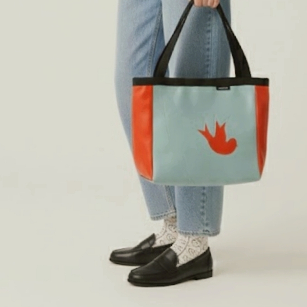 Holly Aiken Handmade Leather Bird Tote